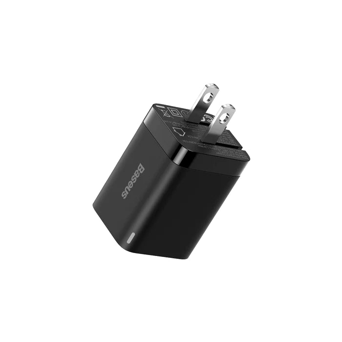Baseus 30W Dual Port USB C Charger Block, Fast Compact PD Charger with Foldable Plug for iPad Pro/Air/Mini, iPhone 15/15 Pro/15 Pro Max/14/14 Pro/14 Pro /13 Pro/12/SE/11/XR/XS, Samsung, Pixel 6, Black Baseus 30W Dual Port USB C Charger Block, Fast Compact PD Charger with Foldable Plug for iPad Pro/Air/Mini, iPhone 15/15 Pro/15 Pro Max/14/14 Pro/14 Pro /13 Pro/12/SE/11/XR/XS, Samsung, Pixel 6, Black